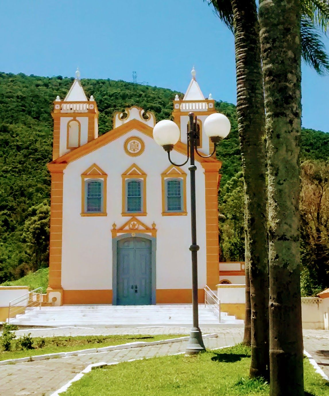 Igreja Nossa Senhora da Lapa, no Ribeirão da Ilha