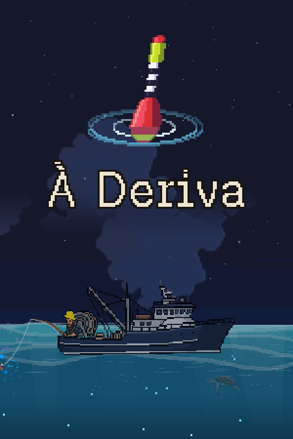 À Deriva vertical capsule art
