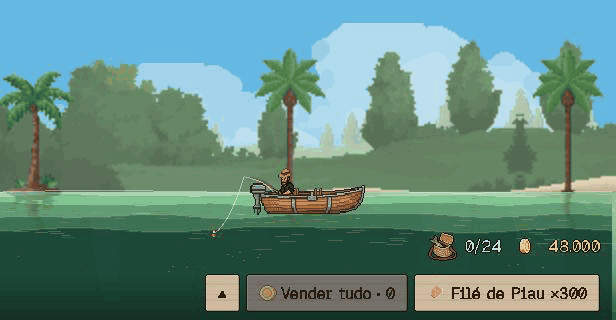 The game running as a strip above the taskbar