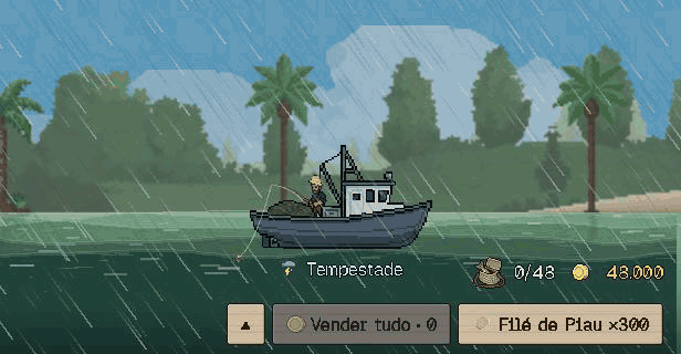 A storm arriving over the river